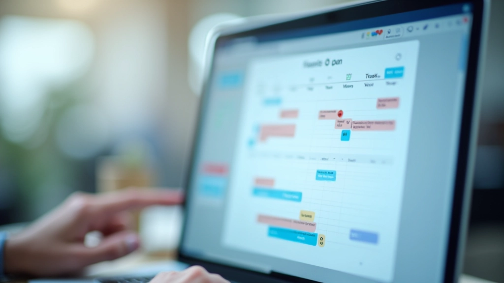 Calendar interface showing email scheduling with optimal send times highlighted, week view with color-coded delivery windows